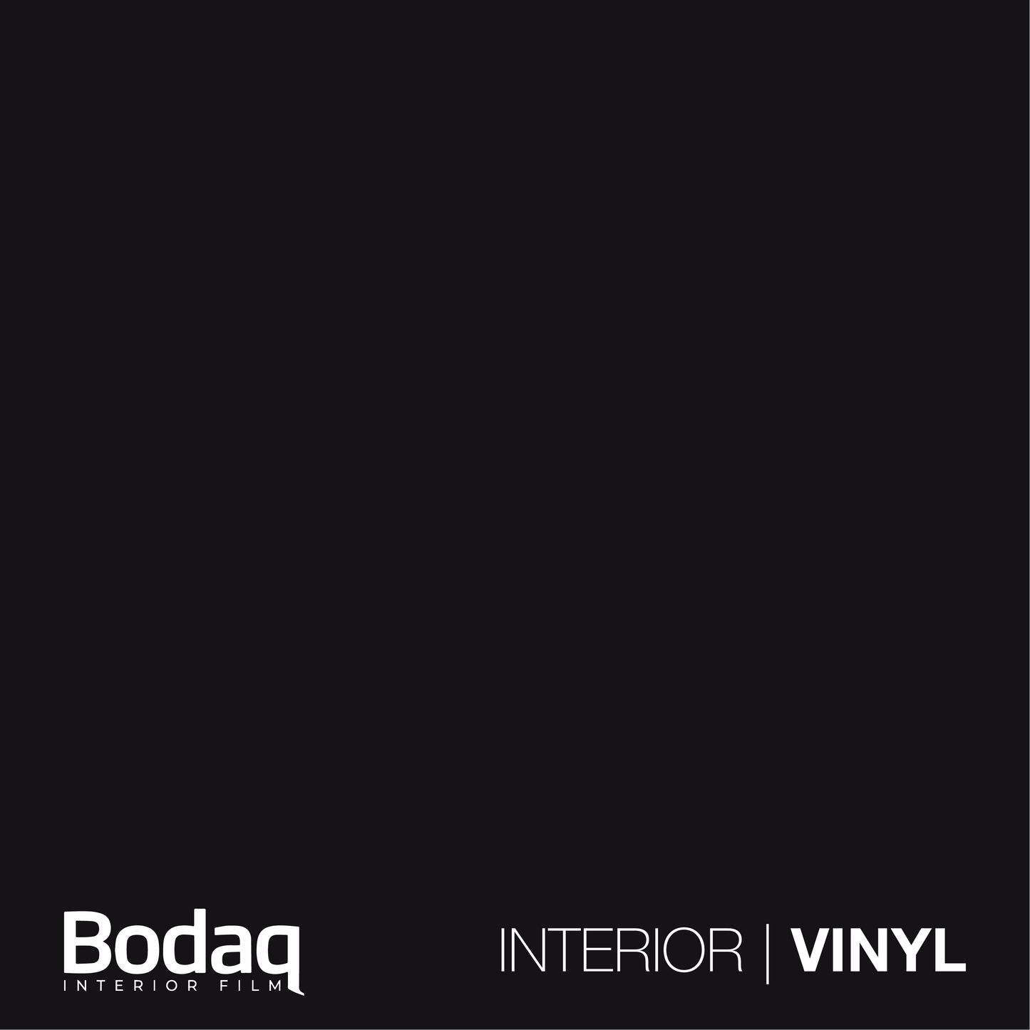 BODAQ Interior Film HS205 Black Gloss - A5 Sample