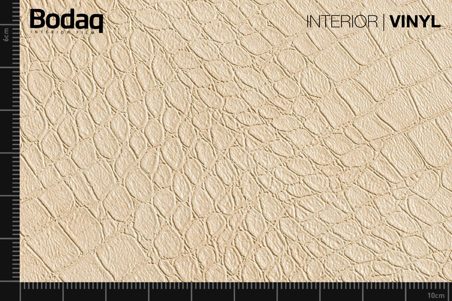 BODAQ Interior Film TNS13 Crocodile Beige Leather - A5 Sample