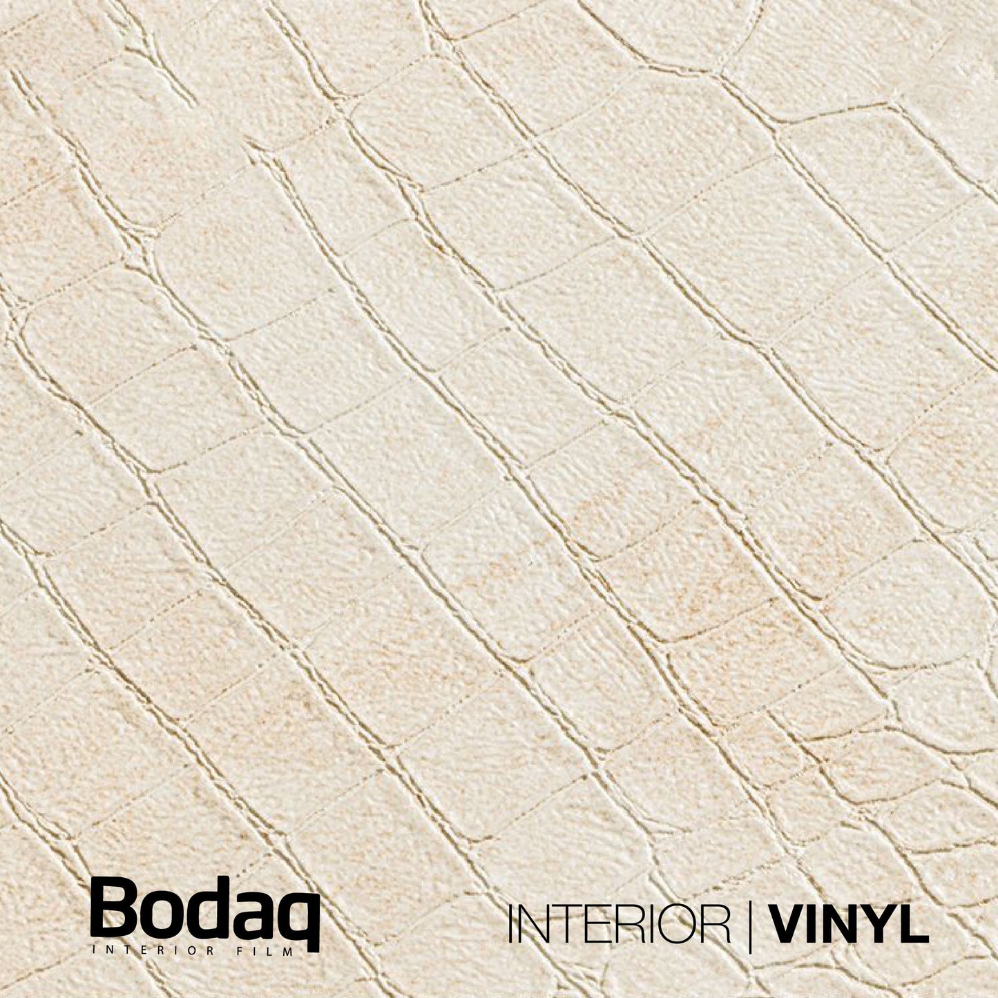 BODAQ Interior Film TNS14 Crocodile White Leather - A5 Sample