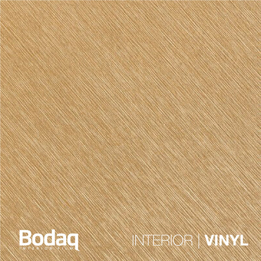 BODAQ Interior Film RM007 Brushed Gold Metal - A5 Sample