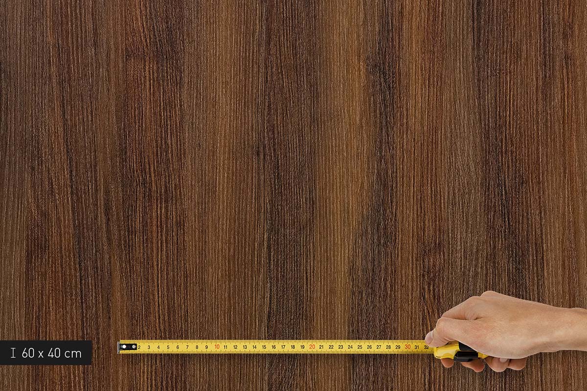 BODAQ Interior Film PZ013 Rich Wood - A5 Sample
